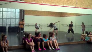 EMMY FREVELE  quotOutlinesquot Alunageorge  ANTOINETTES SCHOOL OF DANCE MASTER CLASS [upl. by Barbi]