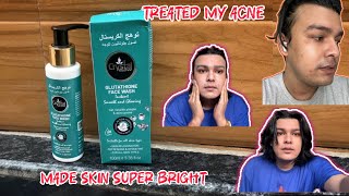 Pharmacy Skin Brightening Face Wash Review  Crystal Glow Glutathione Face Wash [upl. by Oznol567]