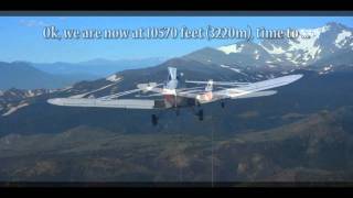 Glider flight over Boulder CO July 2011 [upl. by Uchish]