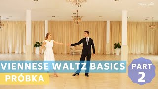 Sample tutorial Viennese Waltz Basics  part 2  Figures  Wedding Dance Choreography [upl. by Drofkcor]