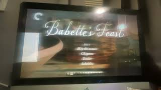 Opening to Babette’s Feast 2013 DVD [upl. by Hayarahs]