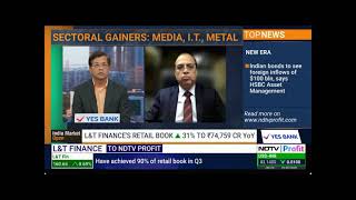 Mr Sachinn Joshi CFO LTFH interacts with NDTV Profit  Q3FY24 Financial Results [upl. by Yentrac]