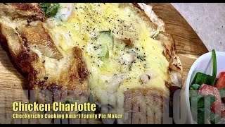 Kmart Family Pie Maker Chicken Charlotte Cheekyricho cooking video recipe ep1329 [upl. by Egap]