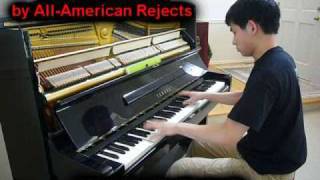 Gives You Hell  AllAmerican Rejects Piano [upl. by Caplan]