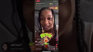 Reginae carters tiktok live [upl. by Bevan]