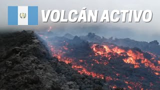 Así es un volcán activo en Guatemala  Volcán de Pacaya [upl. by Aiksa]