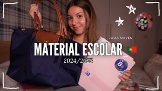 MATERIAL ESCOLAR 20242025 🩷🇵🇹 [upl. by Esinek692]