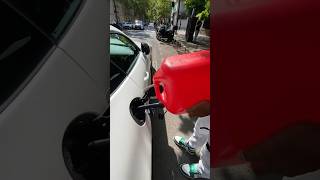 EN PANNE EN PLEIN PARIS E AMG GT 🤯⛽️ automobile marv car mercedes [upl. by Evan]