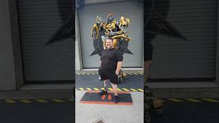 MEETING Transformers Bumblebee at Universal Orlando [upl. by Jeremias]