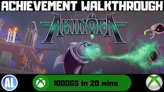 Akinofa Xbox Achievement Walkthrough [upl. by Kiki]