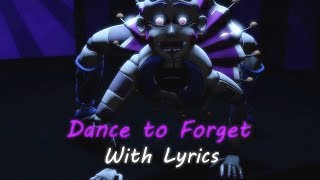 BALLORA SONG Dance to Forget with Lyrics FNAFSFM Animation By Funtime Megi [upl. by Nyret991]