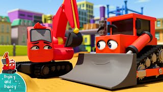 Lets HELP Each Other  Digley and Dazey  Construction Cartoons for Kids [upl. by Avron]