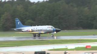 2011 NAS Oceana Airshow  Rockwell T39 Sabreliner Departure [upl. by Aicilyt690]