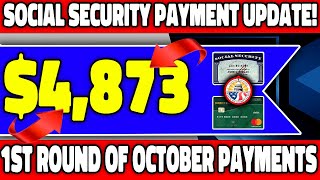 Social Security Update 4873 First Round of October Payments Set for Tomorrow [upl. by Flieger210]