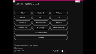 Como Spoofear HWID SecHexSpoofy [upl. by Sherrod795]