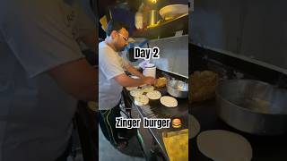 Mini volg  Day 2 zinger burgers 🍔 😱🥶minivlog shorts [upl. by Nylasor]