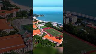 Aerial photography of Xiamen UniversityXiamen University travelchina [upl. by France]