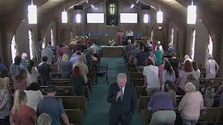 Hillmon Grove Baptist Church Worship Service  81124 [upl. by Ogu118]