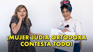 quotPor esto las JUDÍAS ORTODOXAS tenemos MUCHOS HIJOSquot  Mujer judía ortodoxa responde todo [upl. by Borman730]