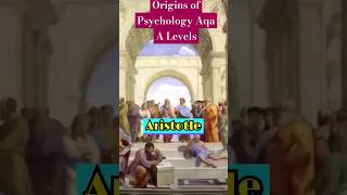 Origins of Psychology Aqa A Levels originsofpsychology psychologyroots psychologyorigins alevels [upl. by Edrick]