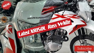 LATEST HONDA XR150L ROSS WHITE XR150 HondaXR150 [upl. by Ilrak]