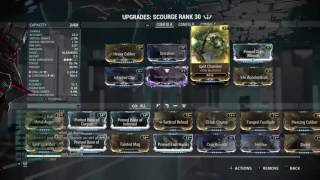 Pro Scourge Build Warframe U21 [upl. by Ellerud]