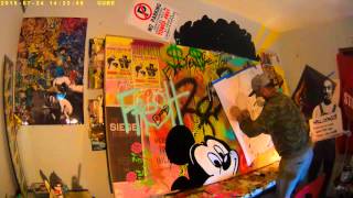 How To Paint Pop Art amp Streetart by Jason Skeldon [upl. by Whitcomb]