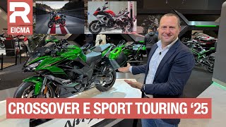 EICMA 2024 le migliori Sport Touring e Crossover del 2025 [upl. by Darice]