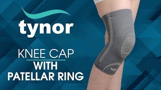 Tynor Knee Cap with Patellar ring for therapeutic support to the weak or unstable knee [upl. by Oxford]