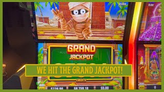 GRAND JACKPOT HIT ON MO MUMMY SLOT MACHINE [upl. by Ramsay15]