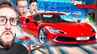 ЭТОГО НЕ МОЖЕТ БЫТЬ ВЫБИЛ НОВУЮ FERRARI 296 GTB ПРОШЕЛ ЗИМНИЙ ПРОПУСК 2025 на 100 GTA 5 RP [upl. by Adnalram692]