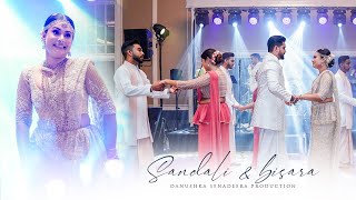 Danushka Senadeera Production Bisara amp Sandali  Wedding Day  Surprise Dance [upl. by Kylander]