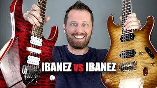 Ibanez RG vs S Series  Which Guitar is Right For You [upl. by Reamonn]