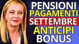 Pensioni Settembre 2024 Pagamenti Bonus e Tagli – Invalidi [upl. by Schecter930]