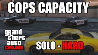 GTA V Online  Cops Capacity  Lester Mission  SOLO  HARD GTA 5 Multiplayer after patch 115 [upl. by Anawit]