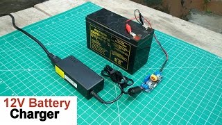 How to Make a 12 Volt Battery Charger [upl. by Aitam]