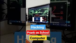 Best Hacking Prank on School Computer 😅  This Prank will Amaze Your Friends 😊 [upl. by Enyahc]