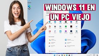 ¿Cómo Descargar e Instalar Windows 11 en un PC VIEJO SIM TPM ¿Cómo instalar Windows 11 [upl. by Ahsea]