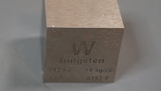 Review 1 inch tungsten cube [upl. by Suravart]