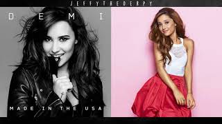 Ariana Grande amp Demi Lovato  Pink Champagne Made In The USA Extra Mashup [upl. by Epillihp112]