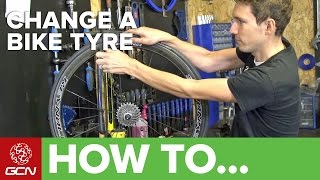 How To Change A Bike Tyre [upl. by Asilav]