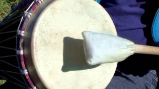 Shamanic Drumming for Trance Journey Work Theta Brain Rhythm Training [upl. by Adiuqram]