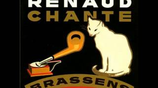 Renaud chante Brassens  Les amoureux des bancs publics [upl. by Oralia454]