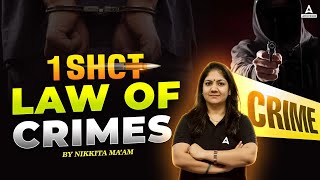 Law Of Crimes One Shot  Legal Reasoning  Law With Nikkita Mam  Part 1 [upl. by Ambie]