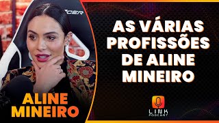 DO AEROPORTO PARA A TV  MINHA TRAJETÓRIA PROFISSIONAL  ALINE MINEIRO  LINK PODCAST [upl. by Ainesy]