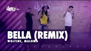 Bella Remix  Wolfine Maluma  FitDance Life Coreografía Dance Video [upl. by Ahsasal]