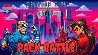 Celadon City Radio Pack Battle Blue vs Red [upl. by Hyatt]