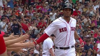 BALBOS Bogaerts comes home on a wild pitch [upl. by Ateiram]