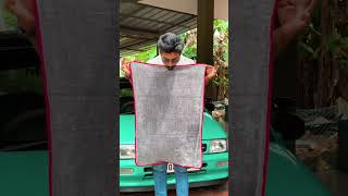 Car users Must Watch  Best Cloth For Car and Bike Wash  Car Modification  Car washing tips [upl. by Hterrag]