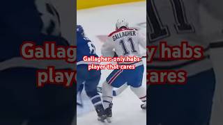 BRENDAN GALLAGHER ONLY HABS PLAYER THAT CARES hockey shorts [upl. by Ebony]